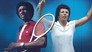 Billie Jean King and Arthur Ashe