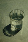 A glass of water