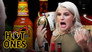 Carly Aquilino Takes On the Spicy Wings Challenge