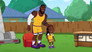 LeBron and Zhuri James