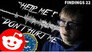 Le MESSAGE VOCAL inexpliquable d'un redditeur, KIDNAPPING ? - Findings N°22