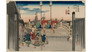 Reproduction of Nihonbashi: Morning Scene by Utagawa Hiroshige