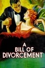 Movie poster for A Bill of Divorcement