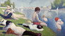 Bathers at Asniers (1884) by Georges Seurat
