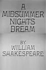 A Midsummer Night's Dream