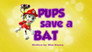 Pups Save a Bat