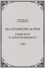 24ème chasseurs alpins : exercices d’assouplissement