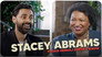 Why "flag-burning permit" perfectly sums up Stacey Abrams' politics