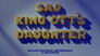Sad King Ott's Daughter