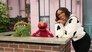 Elisabeth Moss, Elmo, Oscar the Grouch