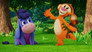 Eeyore and Tigger Meditate