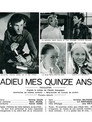 Adieu mes quinze ans