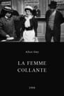 Une femme collante