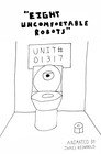 Eight Uncomfortable Robots