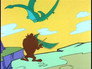Taz and the Pterodactyl