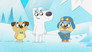 Dog Loves Yetis