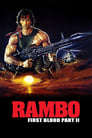 Movie poster for Rambo: First Blood Part II (1985)