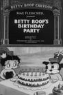 Poster for Betty Boop's Birthday Party