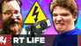 Michael Gets Tased [Warning: Graphic]