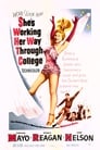 Movie poster for She's Working Her Way Through College (1952)