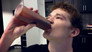 Michael Chugs BBQ Sauce