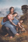 Léonard de Vinci « Le sourire et l’entrelacs, La Vierge, l’enfant Jésus et Sainte Anne »