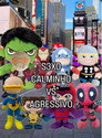 MARVEL SEXO CALMINHO VS AGRESSIVO