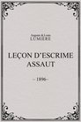 Leçon d’escrime : assaut