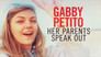 Gabby Petito: Her Parents Speak Out