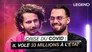He stole 33 million euros in COVID-19 aid from the French government