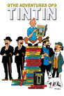 Plakat for 'The Adventures of Tintin'