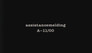 Assistancemelding A-11/00