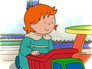 Rosie Bothers Caillou