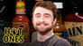 Daniel Radcliffe Catches a Head Rush While Eating Spicy Wings