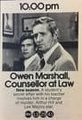 Owen Marshall: Counselor at Law Episode Rating Graph poster