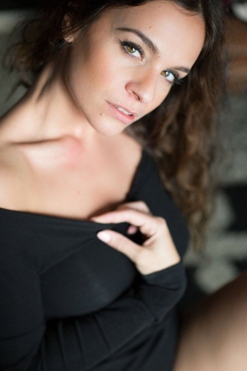 Nicole Blatto as Dama Nera in Moroun Mountain Lake