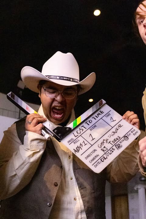Marqus Chavez as News Reporter in Bewildered