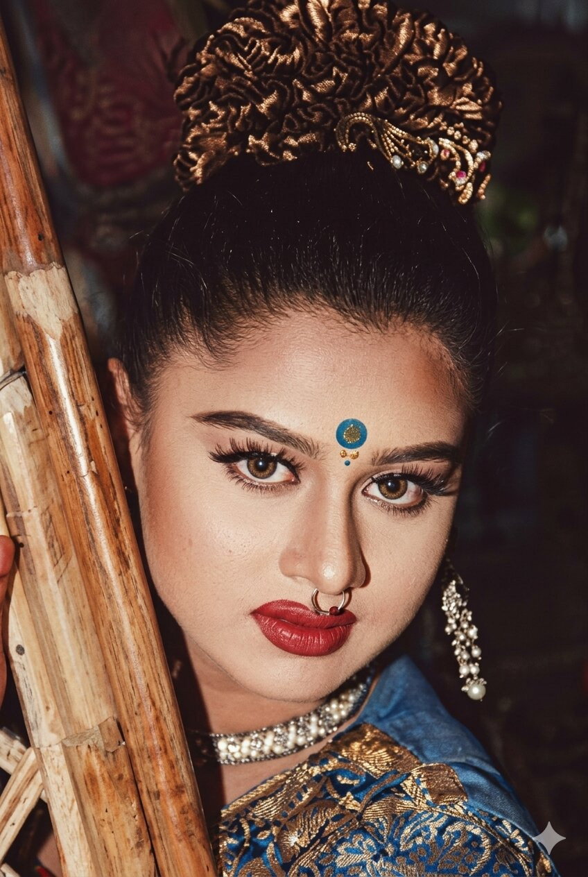 Moyuri as Kajol in Hira Chuni Panna