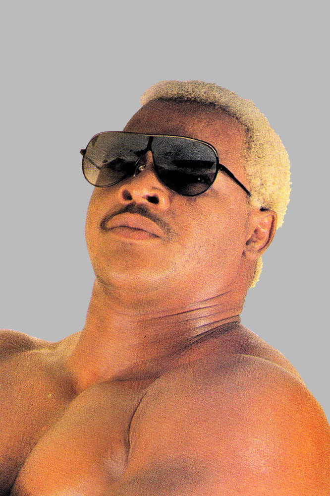 Bruce Reed as "Hacksaw" Butch Reed in Giants, Midgets, Heroes and Villains II