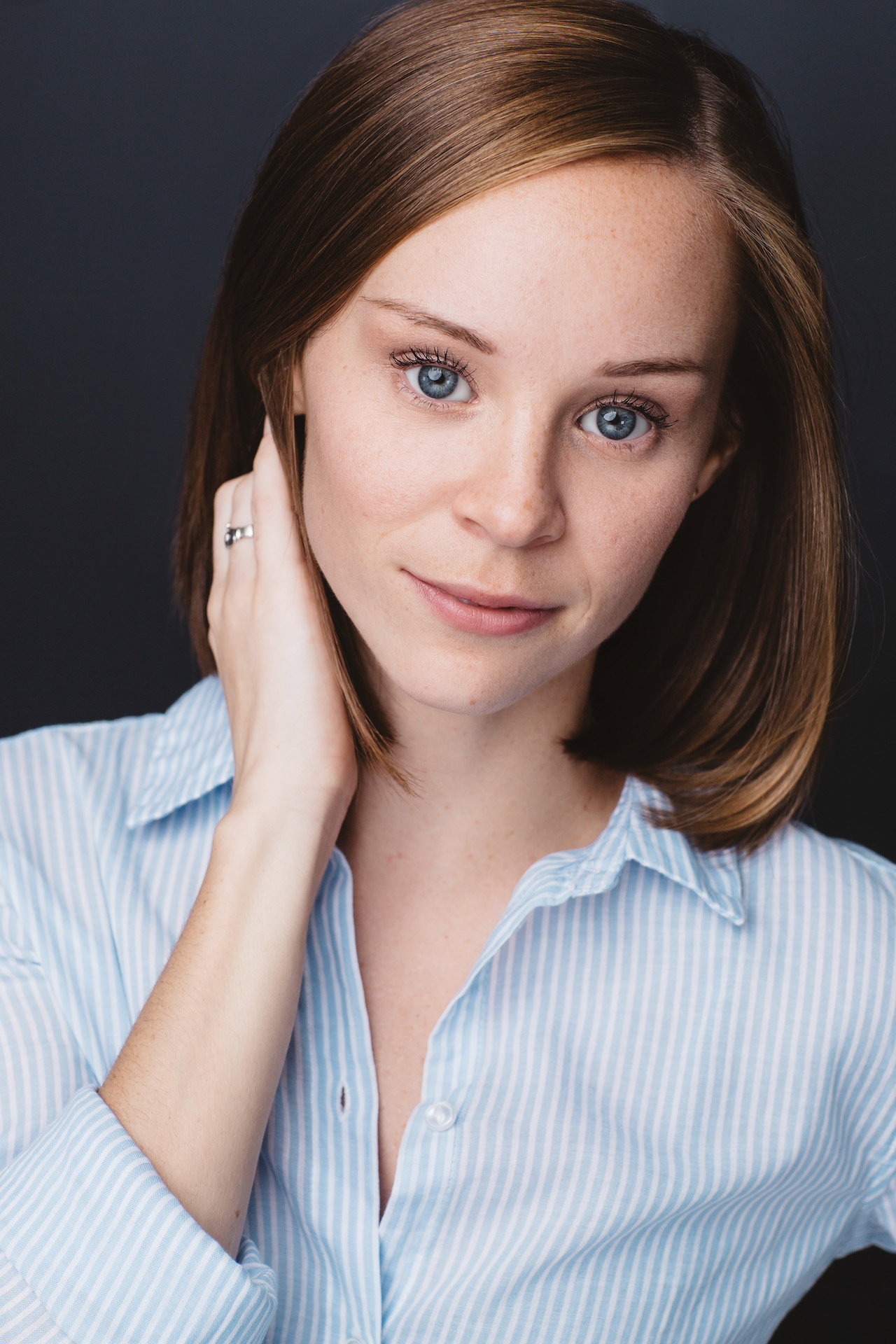 Caitlin Houlahan as Dawn Louise Pinkett in Waitress: The Musical