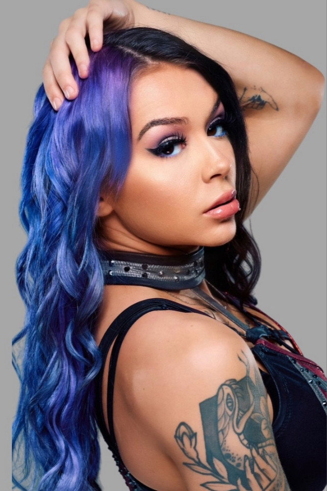 Brianna Coda as Cora Jade in NXT WarGames 2021