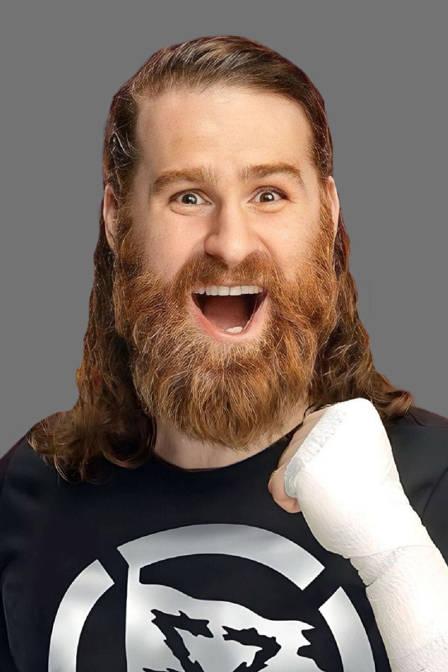 Rami Sebei as Sami Zayn in Royal Rumble 2026
