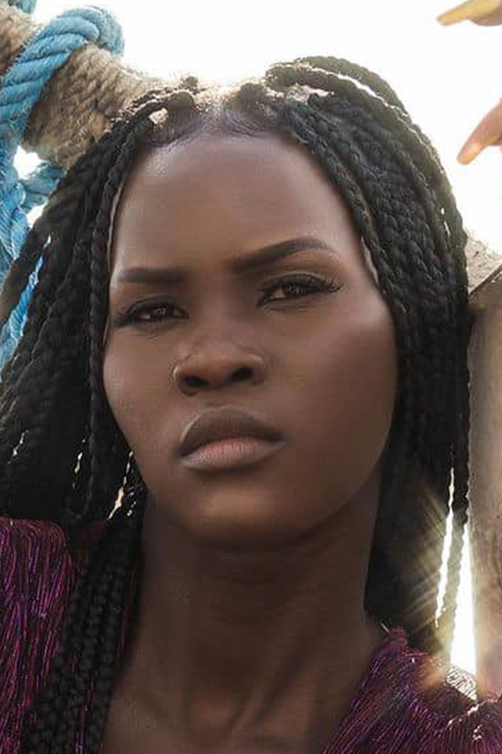 Buliana Simona as Aisha in Aisha Can't Fly Away