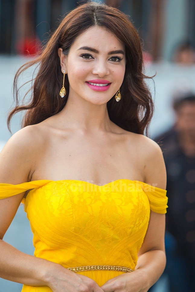 Shristi Shrestha as Dhan Bahadur's Wife in The Red Suitcase