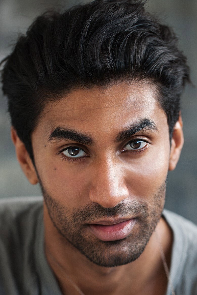 Roshan Golconda as Clerk in Purple Mind