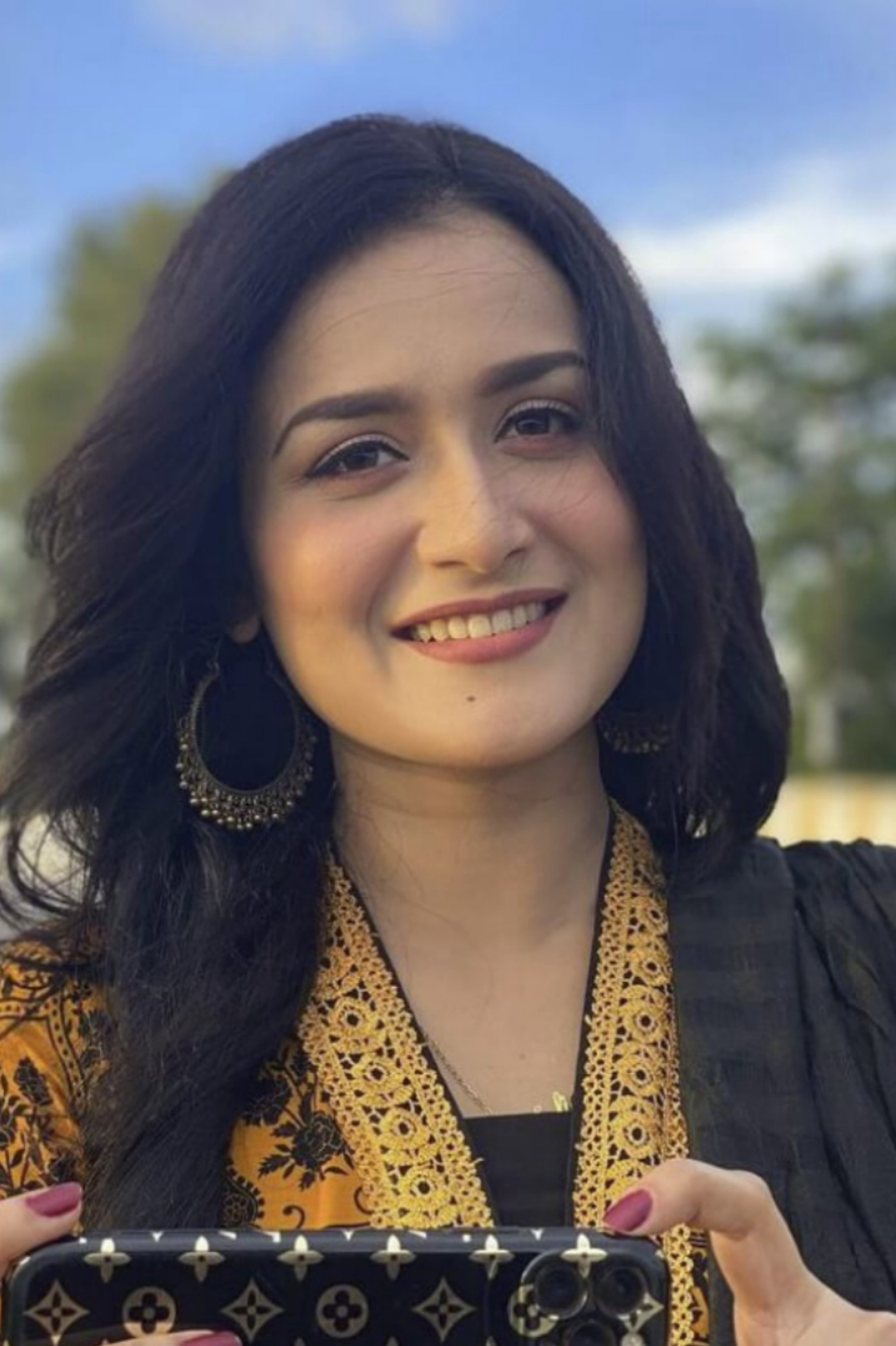 Sallha Khanam Nadia as Aroni in Ayna Rohoshya