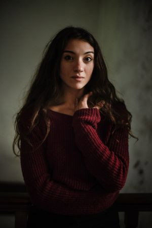 Fatma Oussaifi as Fatma in Ashkal: The Tunisian Investigation