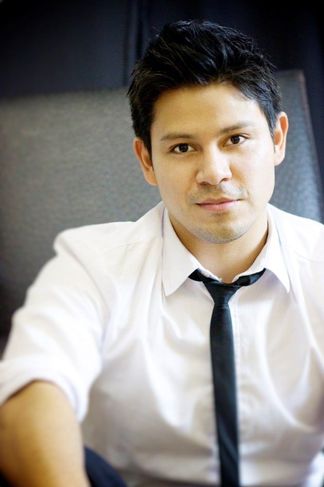 Edwin Perez as Luis in A Whitewater Romance