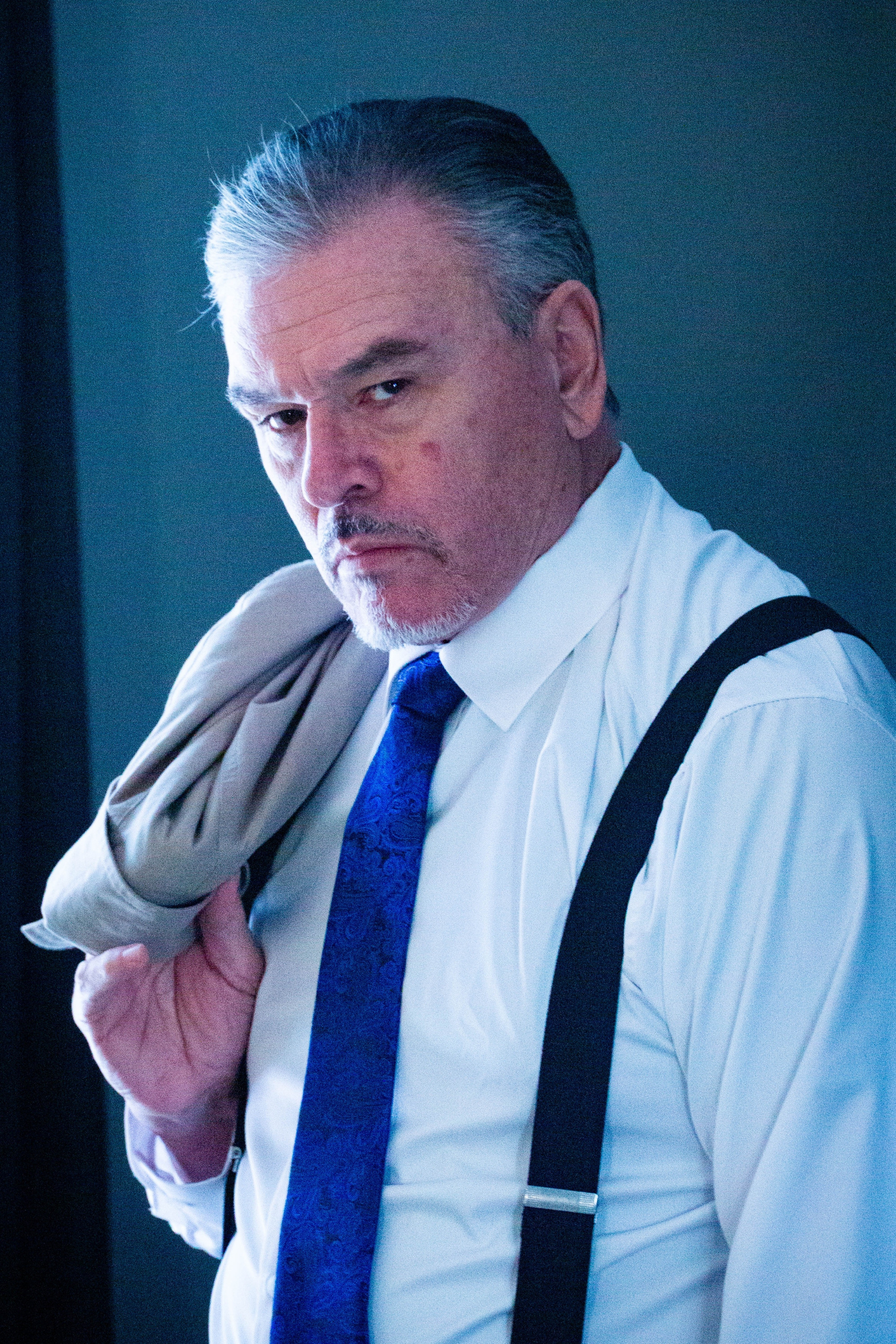 Blaine Rincon as Mr. Roberts in Fisher