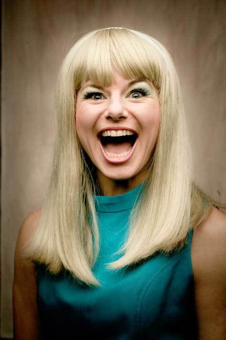 Petra Massey as Sandstrom in Hyperdrive